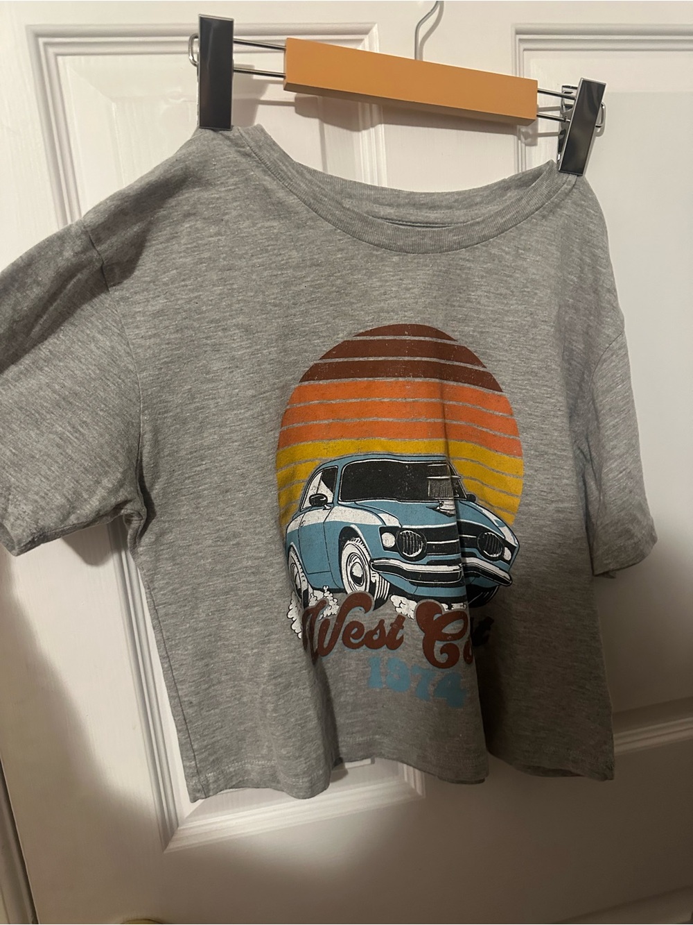 Retro cropped t-shirt
